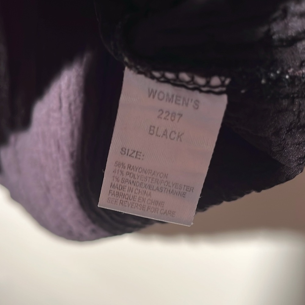 Woolrich Rayon Blend Black Tank Top - Picture 6 of 6